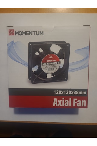 120x120x38 220v Soğutma Fanı Momentum