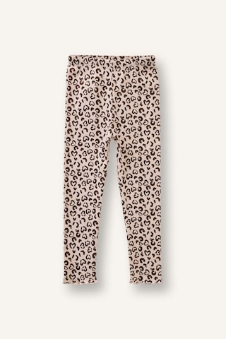 Defacto Leopar Desenli Fitilli Kaşkorse 2li Tayt Kız Bebek H3004a526sper105 Ekru-er105