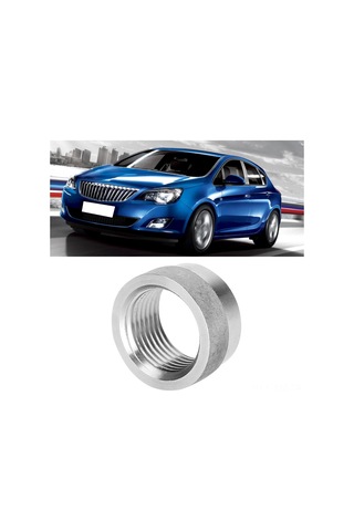 Ximistore9 Stainless Steel Asansörlü Somun Bung, M18 X 1.5 Dişli, Dayanıklı Ve Doğru Performanslı Oksijen Sensörü Uyumlu