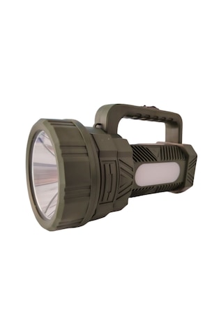 Büro Ev Ofis Aydınlatması İçin 100w Şarjlı Projektör El Feneri Gri