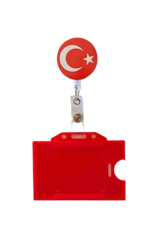 Türk Bayrağı Metal Yoyo Ve Kırmızı Yatay Kartlık ,yaka Kartı, Türk Bayrağı Metal Yoyo Ve Kırmızı Yatay Kartlık ,yaka Kartı,