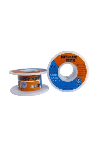 Mechanic Lehim Teli %63 Sn %37 Pb %3-1 Flux 0.5mm