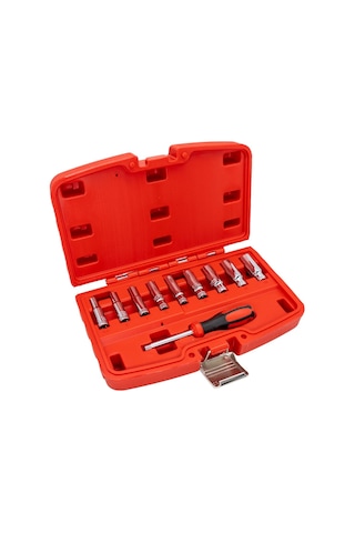Ceta Form C04-10ph0 1/4" 6 Köşe Derin Lokma Takımı 10 Parça