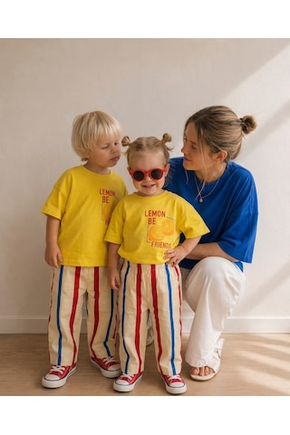 Baby Lory Kids Store Unisex Lemon Detaylı Takım Sarı