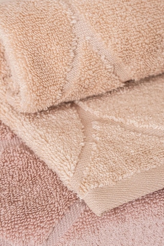 Varol Voli Serisi Micro Cotton 30x50cm 3 Lü Havlu Seti V1/30x503adet Gül Kurusu