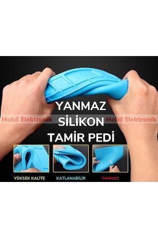 S160 Isıya Dayanıklı Silikon Ped Mıknatıslı Tamir Pedi 45X30Cm (258365183)