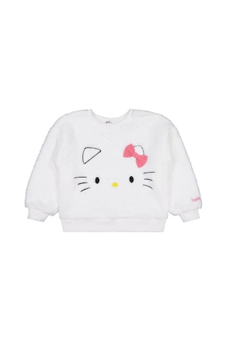 Hello Kitty 6-9 Yaş Sweatshirt Ekru