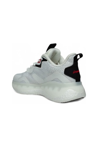 Celira Pnr Beyaz Siyah Triko Erkek Sneaker Spor Ayakkabı Siyah