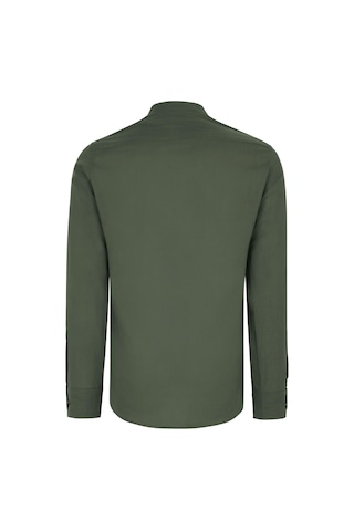 G983 Dewberry Hakim Yaka Erkek Gömlek-haki Haki