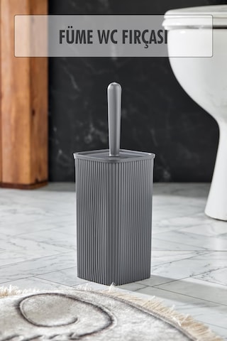 Wc Fırçası & Tuvalet Fırçası Füme 2 Parça Füme