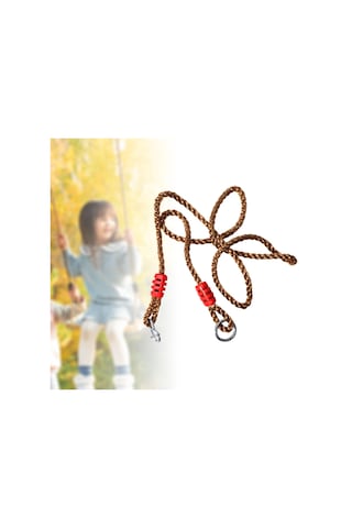 Suntek Açık Çim Asma Sandalye Için Salıncak Uzatma Halatı Kahverengi