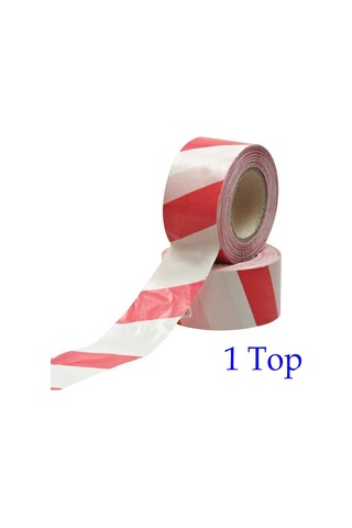 Badem10 Emniyet Şeridi İkaz Uyarı Uyarıcı Bandı 500 Metre Bant En 6 Cm İnşaat Kaza Olay Yeri Otopark Konut