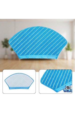 Fakir Robert Rs 770 780 İçin 1 Yıllık Yedek Set 16 Parça Fırça Filtre Mop Bezi Seti