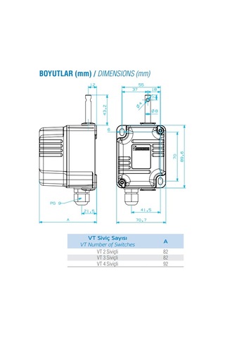 Emas Vt Vinç Tur Swıtch / 2 Swıtch / Vt2100