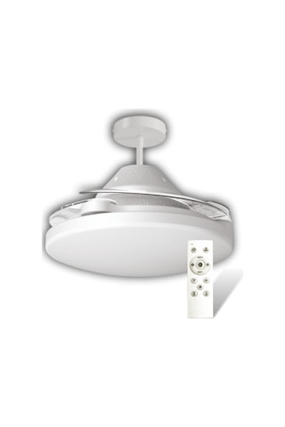 Cata Ct 1156 Dolunay 72w Fanlı Kumandalı Led Ampul 6400k Beyaz Işık