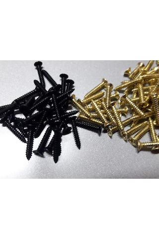 2.2X13 MM Çelik Vida 1000 Adet-Siyah