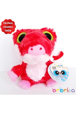 Yoohoo Lisanslı Peluş Kırmızı Ejderha Peluş Oyuncak 20cm