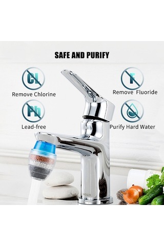 Yulong Reedark "5 Aşamalı Musluk Filtresi - Klor, Ağır Metaller