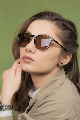 Lunox LNX010 Caprina Yeşil Polarize Unisex Güneş Gözlüğü