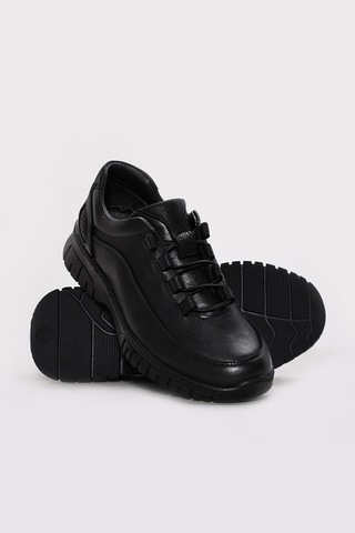 Fast Step Hakiki Deri Kadın Casual Ayakkabı 757za25624 Siyah