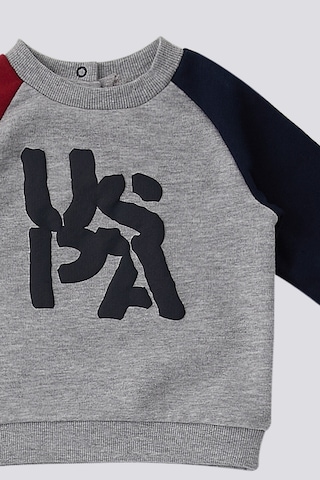 U.s. Polo Assn. Erkek Bebek Gri 2'li Takım Gri