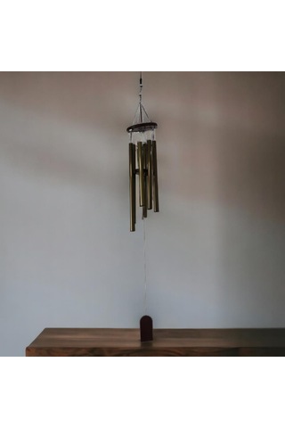 T.concept Zilli Rüzgar Çanı Metalik Ev Dekorasyounu 96 Cm