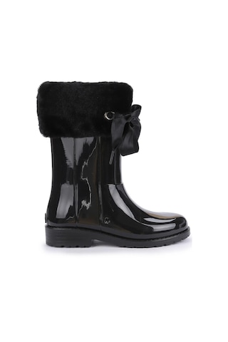 Igor Campera Charol Soft Kız Çocuk Su Geçirmez Yağmur Kar Çizmesi W10239 Siyah 001