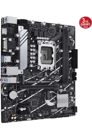 Asus Prıme B760m-k D4 Ddr4 Hdmı Pcıe 4.0 1700p Matx