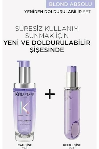 Blond Absolu L'huile Cicagloss Sarı Saçlar Için Saç Bakım Yağı 75 Ml
