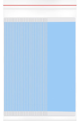 Walker Tape Lace Front Mavi Protez Saç Bandı 36 Adet 2.5 CM x 7.5 CM