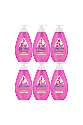 Johnsons Baby Bebek Şampuanı 750ml Işıldayan Parlaklık 6 Lı Set