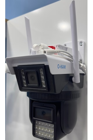 Acme O-kam3040 Wıfı Ptz 3+3mp Smart Kamera