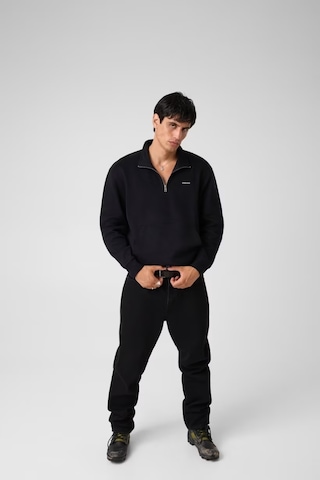 Guess Guess Jeans Yarım Fermuarlı Erkek Sweatshirt M6bq04k5405 Siyah