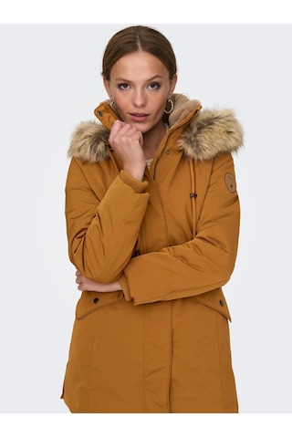 Only Bayan Parka 15300627 Tarçın Kahverengi