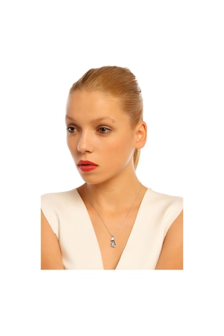 Chavin Taşlı Melek Kanadı Gümüş Kolye Ev98tpz Gümüş