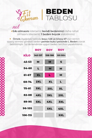 Fit Women Kadın Agraflı Termal Sauna Tayt 4409 Siyah