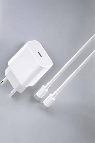 İos Uyumlu Type-c Girişli Hızlı Şarj 15/15 Pro Max Adaptör Ve Kablosu 1 79984261