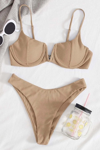 Angelsin V Göğüs Dekolteli Bikini Üstü 001