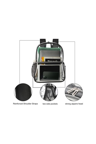 Skycity Tpu50 Şeffaf Sırt Çantası: Dayanıklı, Çok Amaçlı Ve Geniş Kapasiteli Seyahat Ve Günlük Kullanım İçin İdeal Çok Renkli