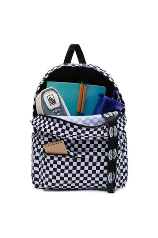 Vans Old Skool Check Backpack Unisex Sırt Çantası Vn000h4xy281 Siyah