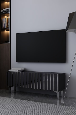 120dhdts6ag Aden Pleksi Desenli Tv Sehpası Antrasit-gümüş