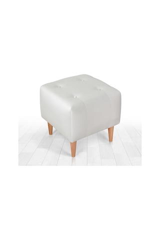 Lorencehome Tomp Puf - Krem / Lorence Home