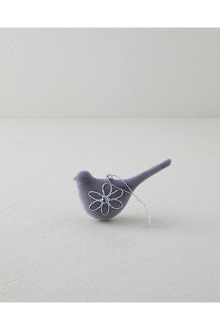 English Home Bell Askılı Aksesuar 6x5x9 Cm Gri