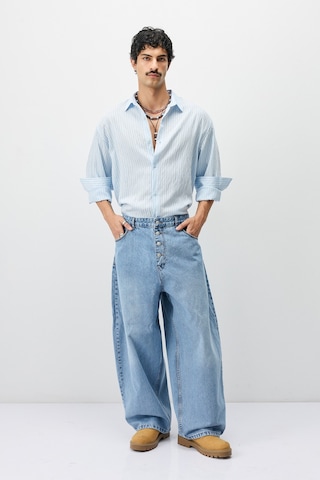 Vamos Barrel Fit Jeans Açık Mavi
