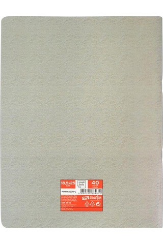 Minnie Mouse Campus Defter 26x18.5 CM Plastik Kapak Çizgili 40 Ya N11.2422