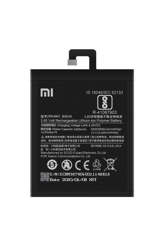 Xiaomi Mi Note 3  Kalite Batarya - BM3A - 3500 mAh