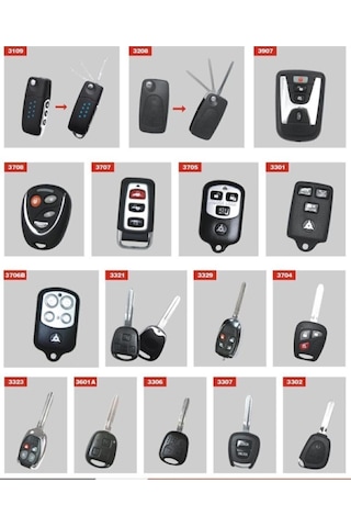 Oto Uzaktan Kumanda Açma Kapama Seti 12volt 3807