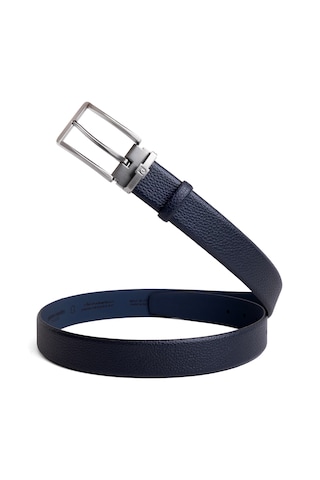 Pierre Cardin Deri Erkek Kemer En 3,5 Cm Pc100f Lacivert - Floater