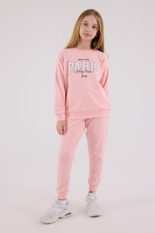 Rolypoly Kız Çocuk Pembe Eşofman Takımı Rp3690-c-v3 Pembe