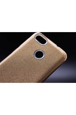 Huawei P9 Lite Mini Kilif Simli Renkli Silikon 561057073